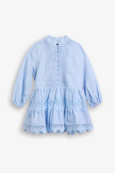 Bardot Junior Kids' Girls Anais Mini Shirt Dress In Blue
