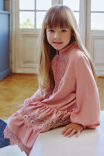 Bardot Junior Kids' Girls Anie Satin Shirt Dress In Multi