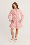 Bardot Junior Girls Ansley Blazer In Pink