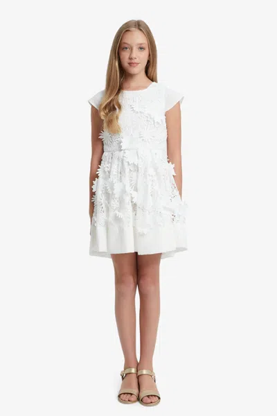 Bardot Junior Kids' Girls Aven Starlet Dress In Orchid Wht