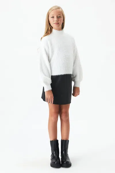 Bardot Junior Kids' Girls Bell Sleeve Knit In Ivory