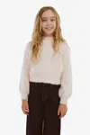 Bardot Junior Girls Bell Sleeve Knit In Peach