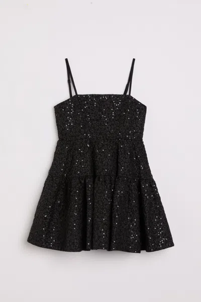 Bardot Junior Kids' Girls Celine Mini Dress In Black
