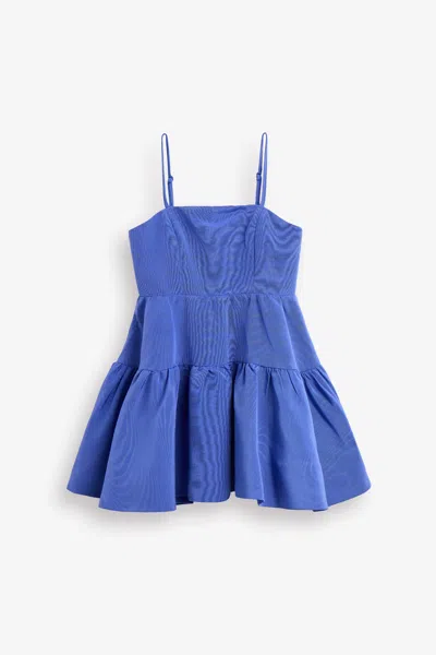 Bardot Junior Kids' Girls Charlotte Mini Dress In Blue