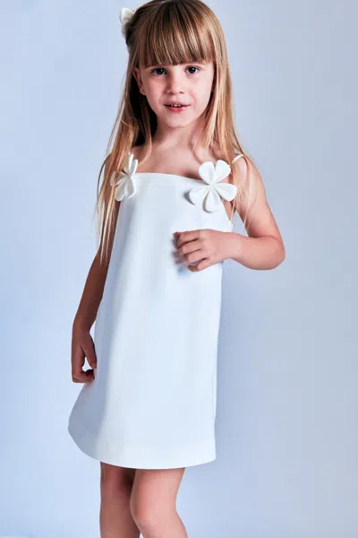 Bardot Junior Kids' Girls Clio Mini Dress In Orchid Wht