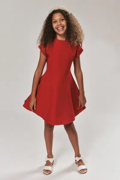 Bardot Junior Kids' Girls Delyla Mini Dress In Red