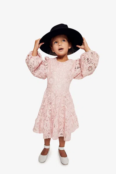 Bardot Junior Kids' Girls Ella Lace Dress In Pink