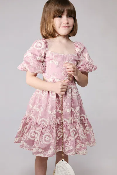 Bardot Junior Kids' Girls Elle Mini Dress In Pink