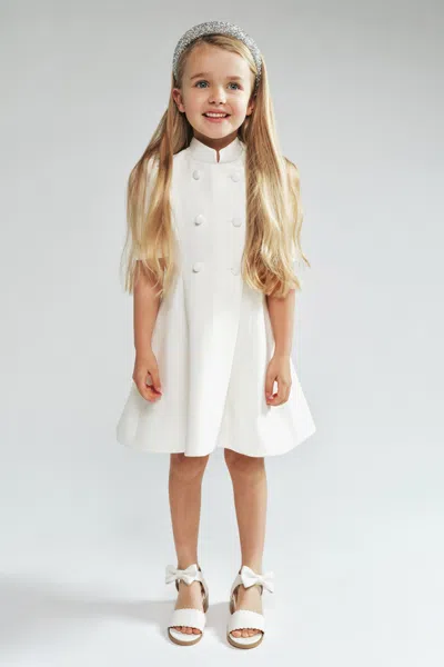 Bardot Junior Kids' Girls Genevieve Mini Dress In Orchid Wht