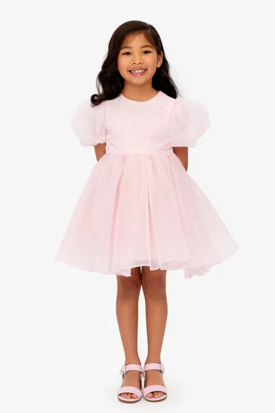 Bardot Junior Kids' Girls Juliet Organza Mini Dress In Bliss Pink