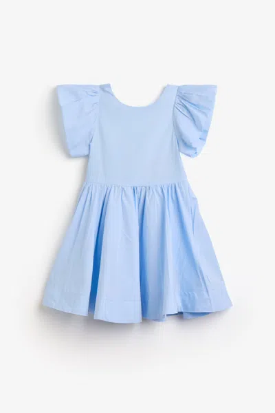 Bardot Junior Kids' Girls Lanai Poplin Dress In Blue