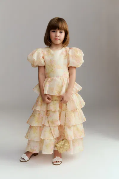 Bardot Junior Kids' Girls Lenny Maxi Dress In Neutral