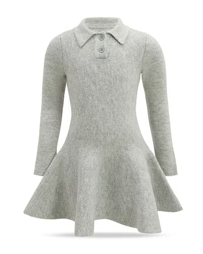 Bardot Junior Girls' Lexter Mini Knit Dress - Little Kid, Big Kid In Dove Grey