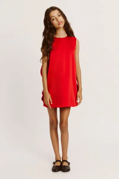 Bardot Junior Kids' Girls Olivia Mini Dress In Red