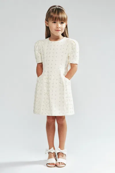 Bardot Junior Kids' Girls Ophelia Lace Dress In White