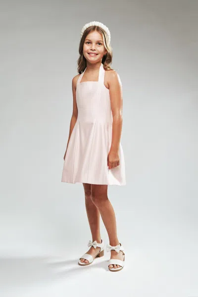 Bardot Junior Kids' Girls Portia Halter Dress In Pink
