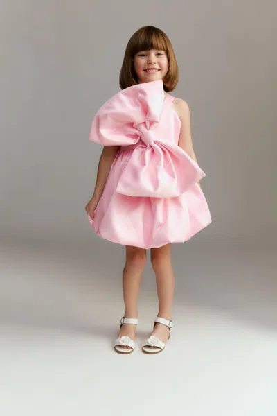 Bardot Junior Kids' Girls Rae Bubble Mini Dress In Pink