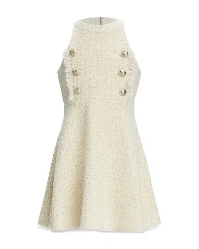 Bardot Junior Girls' Roma Boucle Mini Dress - Little Kid, Big Kid In Ivory Bouc