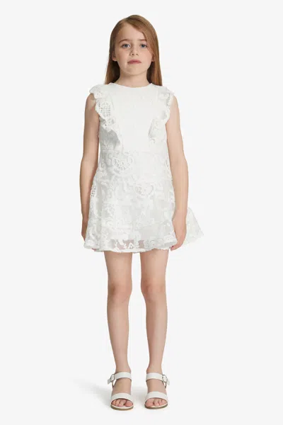 Bardot Junior Kids' Girls Sadie Lace Dress In Ivory