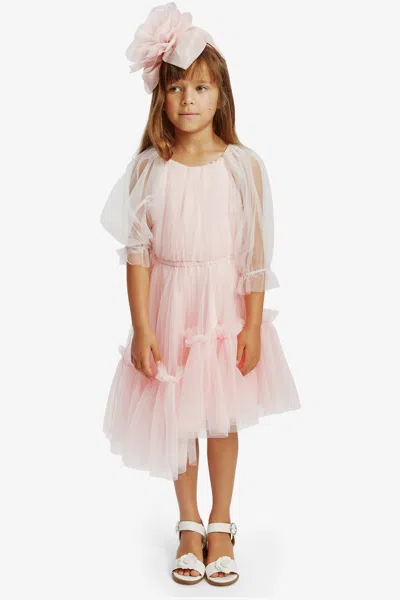 Bardot Junior Kids' Girls Siara Ombre Tulle Gown In Pink Dawn