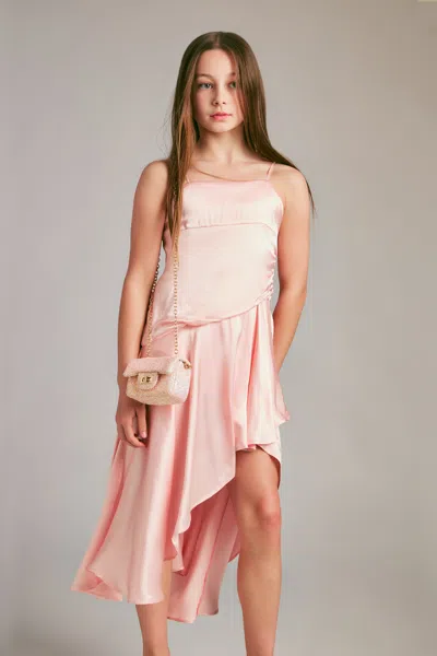 Bardot Junior Kids' Girls Sorella Midi Dress In Pink