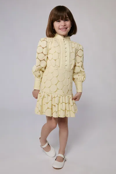 Bardot Junior Kids' Girls Tamara Spot Dress In Gray