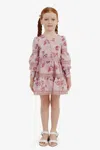 Bardot Junior Girls Venice Floral Mini Dress In Pink Flora