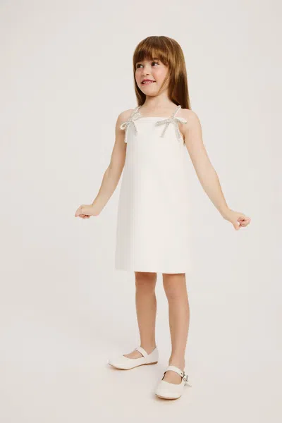 Bardot Junior Kids' Girls Zoe Mini Dress In White