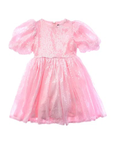 Bardot Junior Halina Sequin Mini Dress In Pink
