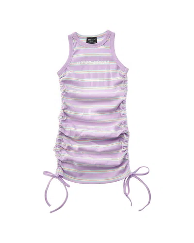 Bardot Junior Harlow Stripe Mini Dress In Purple