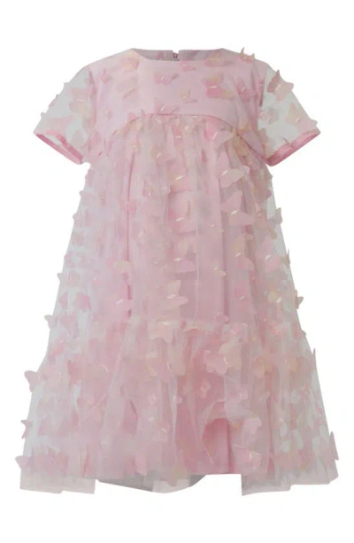 Bardot Junior Girls' Butterfly Tiered Dress - Little Kid, Big Kid In Pastel Multi