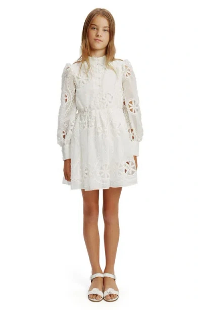 Bardot Junior Kids' Girls Ava Starlet Dress In Ivory