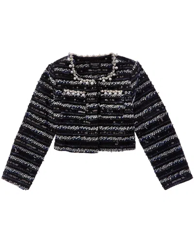 Bardot Junior Lana Boucle Jacket In Black