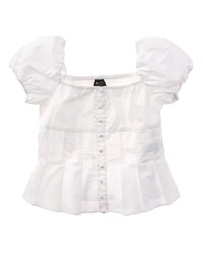 Bardot Junior Babies'  Larna Poplin Top In White
