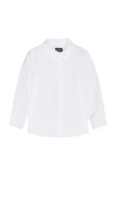 Bardot Junior Lawrence Button Down Shirt In Orchid White