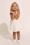 Bardot Junior Baby Lizelle Rosette Dress In Orchidwht