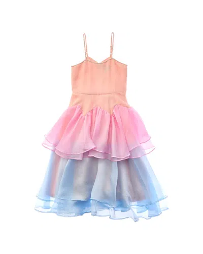 Bardot Junior Loreta Organza Midi Dress In Multi
