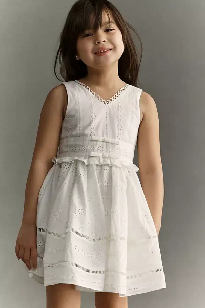 Bardot Junior Lulu Mini Flower Girl Dress In White