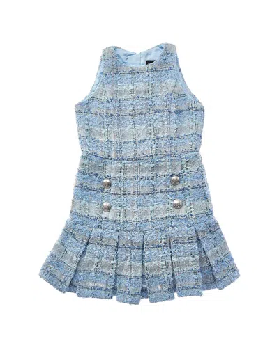 Bardot Junior Miami Boucle Dress In Blue