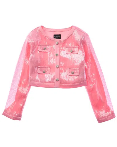 Bardot Junior Noah Sequin Jacket In Pink