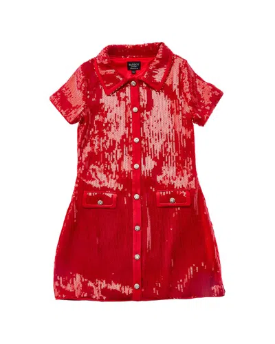 Bardot Junior Noah Sequin Mini Dress In Red