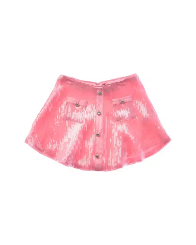 Bardot Junior Noah Sequin Skirt In Pink