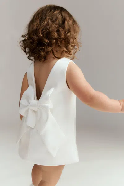 Bardot Junior Babies' Olivia Mini Dress In Neutral