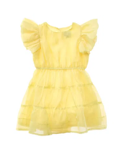 Bardot Junior Oshin Organza Dress In Brown