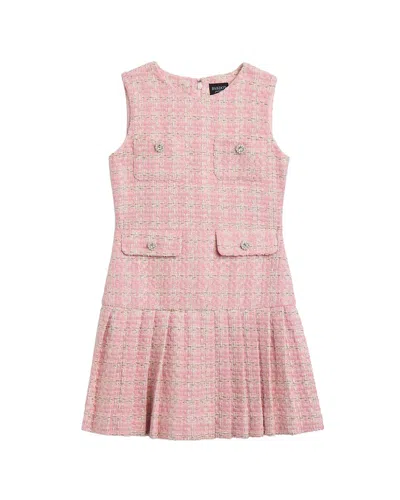 Bardot Junior Riley Boucle Dress In Pink
