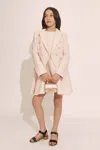 Bardot Junior Roma Boucle Blazer In Pink