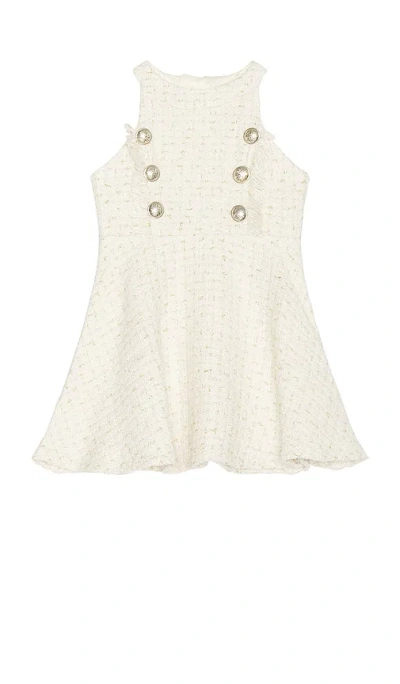 Bardot Junior Roma Boucle 裙子 In Neutral