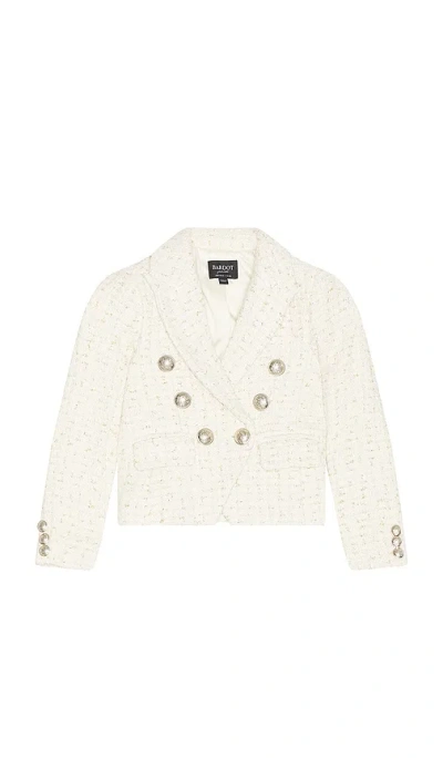 Bardot Junior Roma Boucle 西装 In White