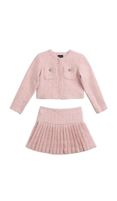 Bardot Junior Shiloh Boucle Set In Pink