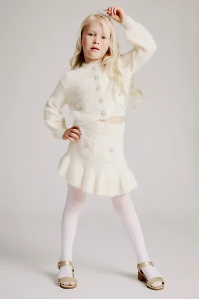 Bardot Junior Babies' Sophia Mini Skirt In White
